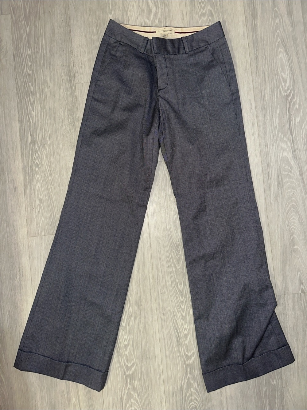 Banana Republic Women’s Navy Wide-Leg Dress Pants, size 4